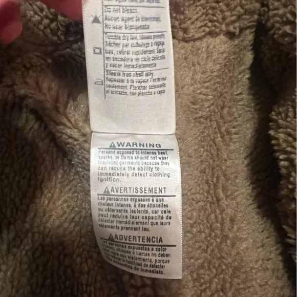 Vintage Carhartt Pink Canyon Sandstorm Sherpa Lined Chore Coat L - Picture 5 of 6